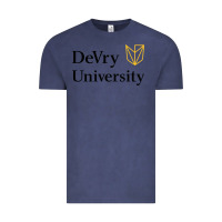 Vintage Denim devry advantage academy vectorized Vintage Tee - linhVisuals
