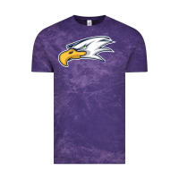 Cloud Purple eagle high school Vintage Tee - linhVisuals