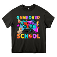 Asphalt game over back to school Heavy Core Tee - NancyCooperArtShop