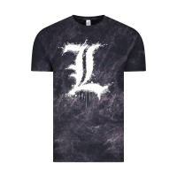 Cloud Black ryuzaki Vintage Tee - linhVisuals