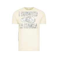 Vintage Arctic I survived la chancla Vintage Tee - linhVisuals