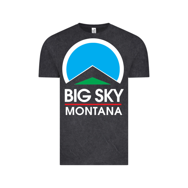 Big Sky Montana Vintage Tee by linhVisuals | Teevron