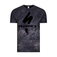 Cloud Black Specialized Bikes Bicycle Vintage Tee - linhVisuals