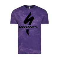 Cloud Purple Specialized Bikes Bicycle Vintage Tee - linhVisuals
