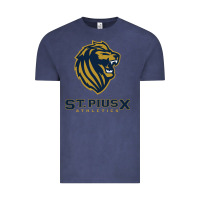 Vintage Denim st pius x high school athletics Vintage Tee - linhVisuals