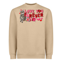 Mushroom Love you forever Heavyweight Sweatshirt - FaDigitalArtStudio