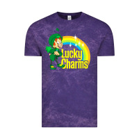 Cloud Purple lucky charms Vintage Tee - linhVisuals
