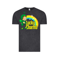 Vintage Black lucky charms Vintage Tee - linhVisuals
