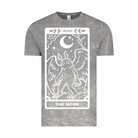 Cloud Rock mothman   the moon Vintage Tee - linhVisuals