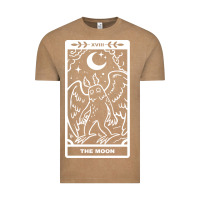Vintage Coffee mothman   the moon Vintage Tee - linhVisuals