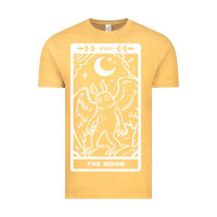 Vintage Mustard mothman   the moon Vintage Tee - linhVisuals