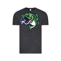 Vintage Black gwinnett stripers Vintage Tee - linhVisuals