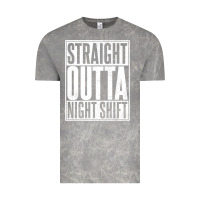 Cloud Rock straight outta night shift Vintage Tee - linhVisuals