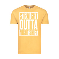 Straight Outta Night Shift Vintage Tee | Teevron
