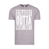 Vintage Zinc straight outta night shift Vintage Tee - linhVisuals