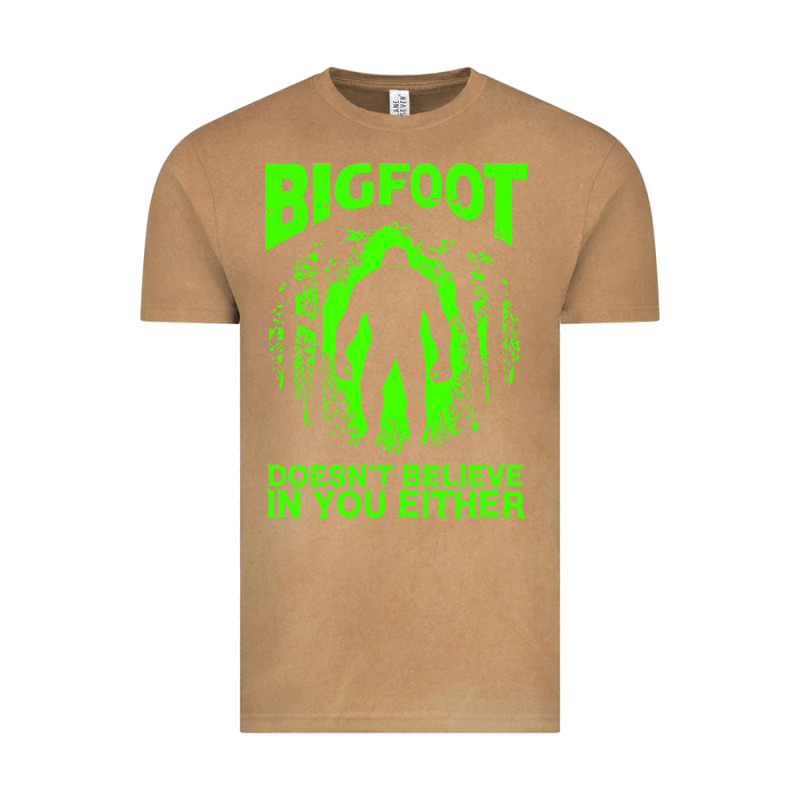 Bigfoot Believer T  Shirt Bigfoot Doesnt Believe In You Either T  Shir Vintage Tee by linhVisuals | Teevron