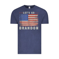 Vintage Denim let’s go brandon funny vintage american flag tank top Vintage Tee - linhVisuals