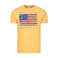 Vintage Mustard let’s go brandon funny vintage american flag tank top Vintage Tee - linhVisuals