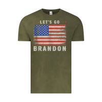 Vintage Olive let’s go brandon funny vintage american flag tank top Vintage Tee - linhVisuals