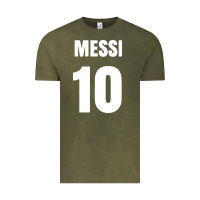 Vintage Olive messi 10 Vintage Tee - linhVisuals