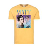 Vintage Mustard matt healy homage Vintage Tee - linhVisuals