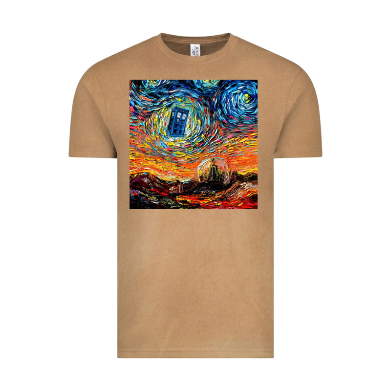 Van Gogh Never Saw Gallifrey Vintage Tee by linhVisuals | Teevron