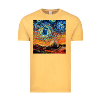 Vintage Mustard van gogh never saw gallifrey Vintage Tee - linhVisuals