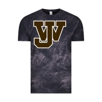 Cloud Black jefferson high school Vintage Tee - linhVisuals