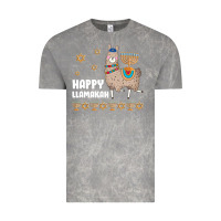 Cloud Rock happy llamakah llama withorah jewish Vintage Tee - linhVisuals