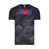 Cloud Black american motorcyclist association (AMA) Vintage Tee - linhVisuals