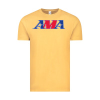 Vintage Mustard american motorcyclist association (AMA) Vintage Tee - linhVisuals