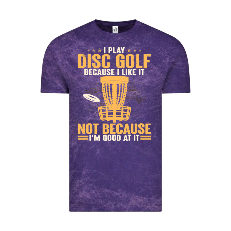 I Play Disc Golf Because I Like It Not Vintage Tee by linhVisuals | Teevron
