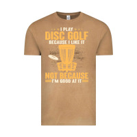 Vintage Camel i play disc golf because i like it not Vintage Tee - linhVisuals