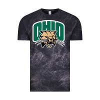 Cloud Black ohio bobc Vintage Tee - linhVisuals