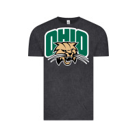 Vintage Black ohio bobc Vintage Tee - linhVisuals
