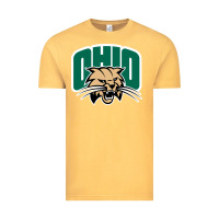 Vintage Mustard ohio bobc Vintage Tee - linhVisuals