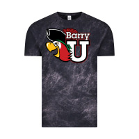 Cloud Black barry Vintage Tee - linhVisuals