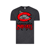 Vintage Black the-carolina-mudcats-merch Vintage Tee - linhVisuals