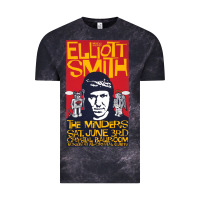 Cloud Black Elliott Smith Vintage Tee - linhVisuals