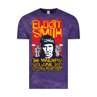 Cloud Purple Elliott Smith Vintage Tee - linhVisuals