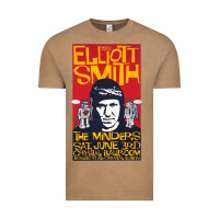 Vintage Coffee Elliott Smith Vintage Tee - linhVisuals