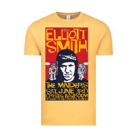 Vintage Mustard Elliott Smith Vintage Tee - linhVisuals