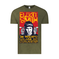 Vintage Olive Elliott Smith Vintage Tee - linhVisuals