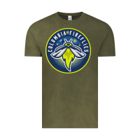 Vintage Olive the-columbia-fireflies-merch Vintage Tee - linhVisuals