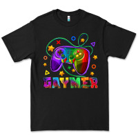 Black Western Gaymer Premium Tee - BundleAndBundleShop