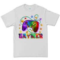 Dove Grey Western Gaymer Premium Tee - BundleAndBundleShop