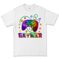 White Western Gaymer Premium Tee - BundleAndBundleShop