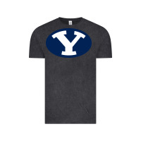Vintage Black byu couga s Vintage Tee - linhVisuals