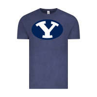 Vintage Denim byu couga s Vintage Tee - linhVisuals