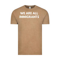 Vintage Coffee we are all immigrants Vintage Tee - linhVisuals